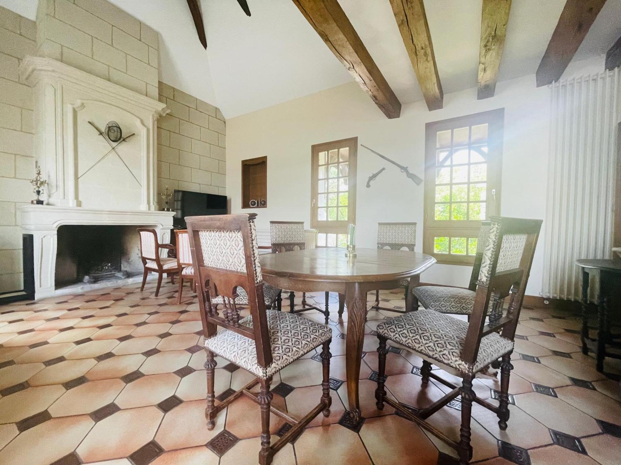 Domaine Jeanne De Laval Villa La Bohalle Rum bild
